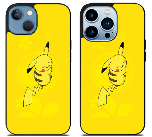 Cute Pikachu Pokemon iPhone 13 | 13 Mini | 13 Pro | 13 Pro Max Case