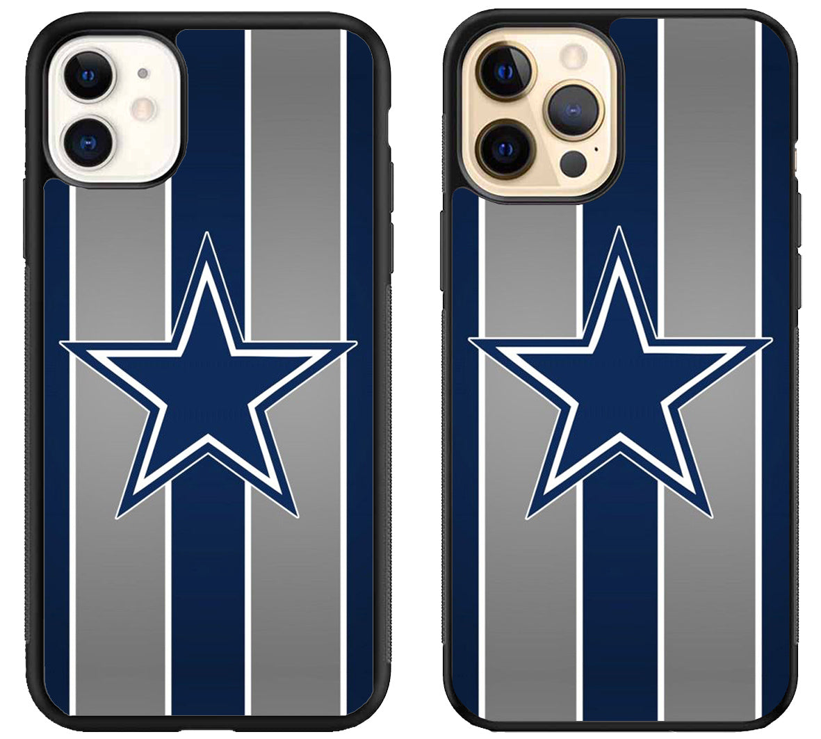 Dallas Cowboys NFL Stripe iPhone 12 | 12 Mini | 12 Pro | 12 Pro Max Case