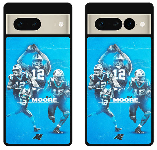 DJ Moore Carolina Panthers Google Pixel 7 | 7 Pro Case