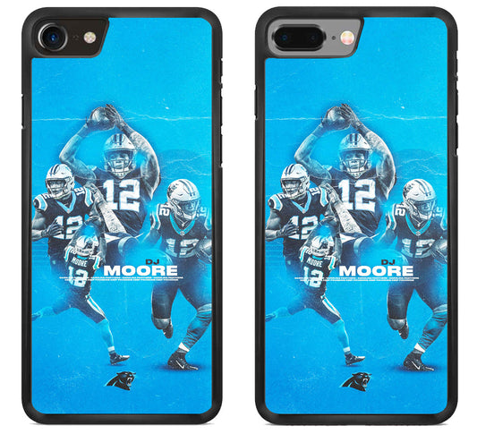 DJ Moore Carolina Panthers iPhone 8 | iPhone 8 Plus Case