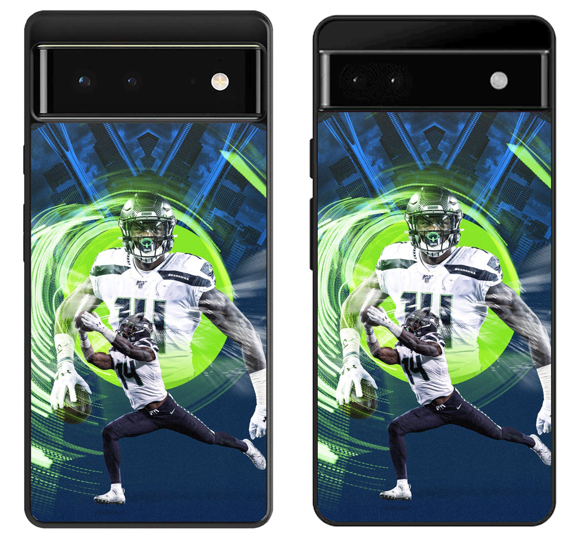 DK Metcalf Seattle Seahawks Background Google Pixel 6 | 6A | 6 Pro Case