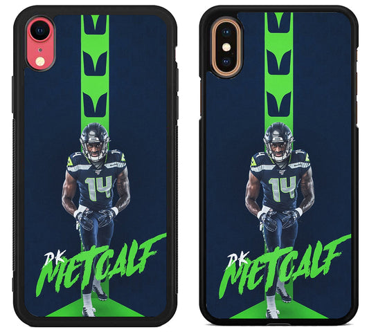 DK Metcalf Seattle Seahawks iPhone X | XS | XR | XS Max Case