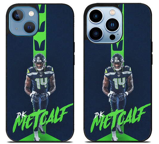 DK Metcalf Seattle Seahawks iPhone 13 | 13 Mini | 13 Pro | 13 Pro Max Case