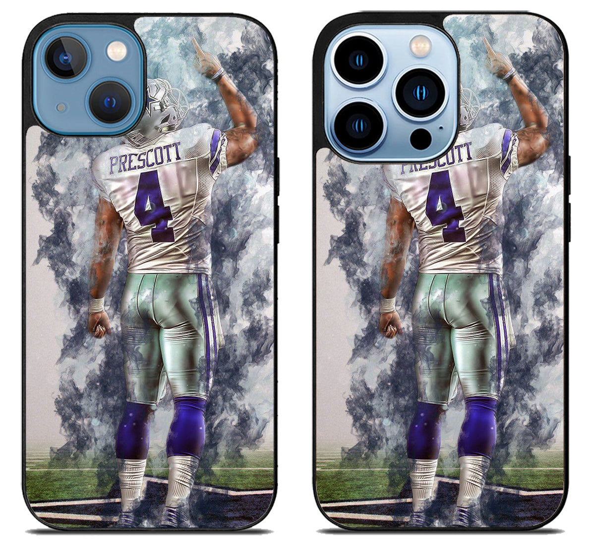 Dak Prescott Dallas Cowboys Artwork iPhone 13 | 13 Mini | 13 Pro | 13 Pro Max Case