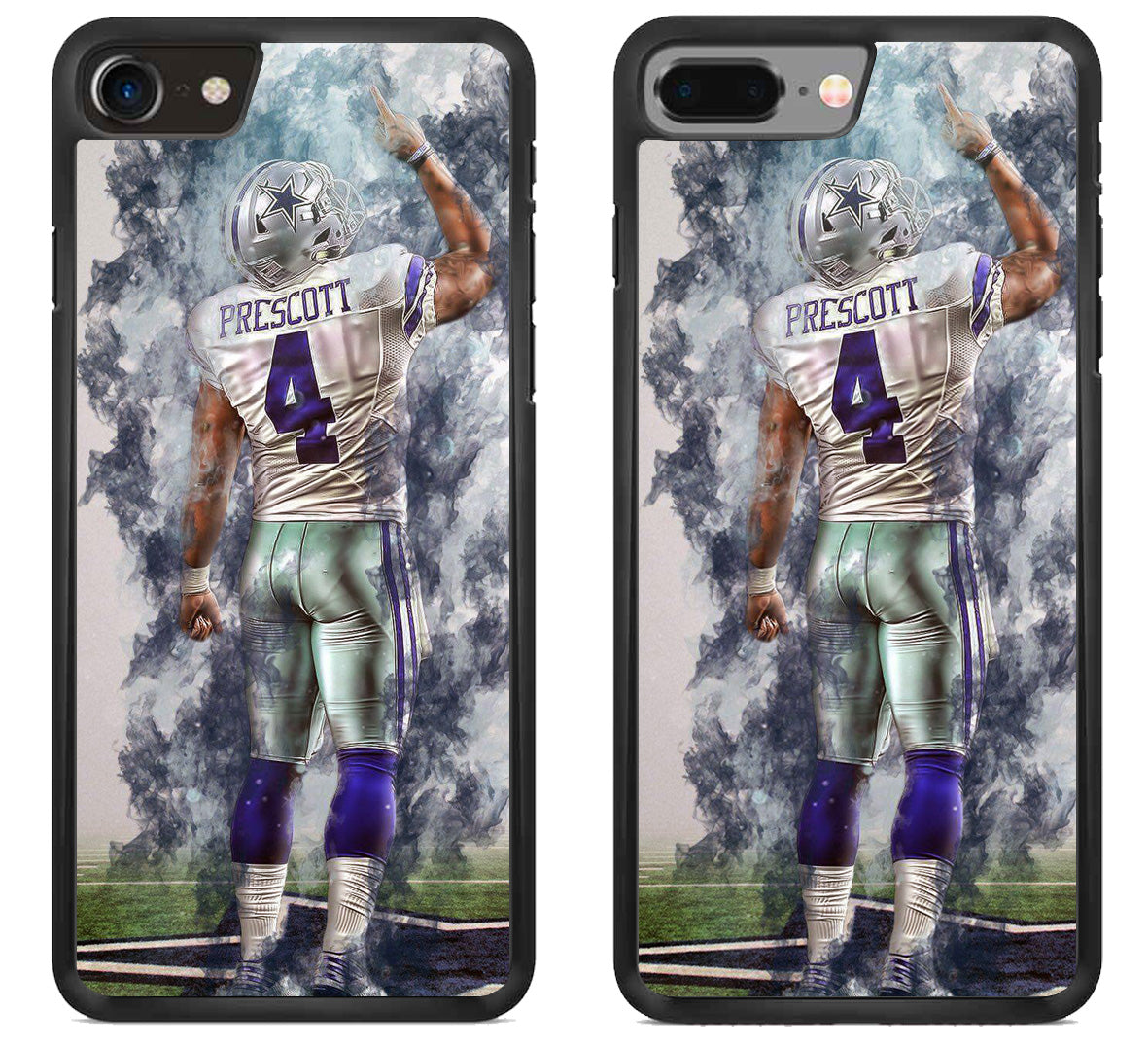 Dak Prescott Dallas Cowboys Artwork iPhone 8 | iPhone 8 Plus Case