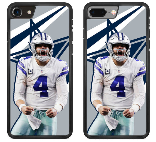 Dak Prescott Dallas Cowboys Cover iPhone 8 | iPhone 8 Plus Case