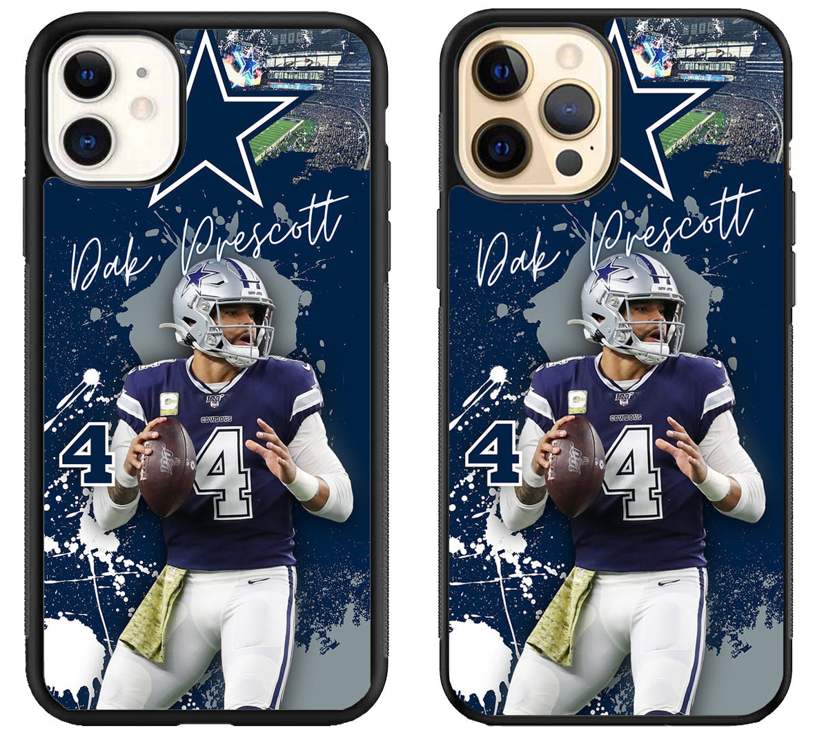 Dallas Cowboys Dak Prescott Signature iPhone 12 | 12 Mini | 12 Pro | 12 Pro Max Case