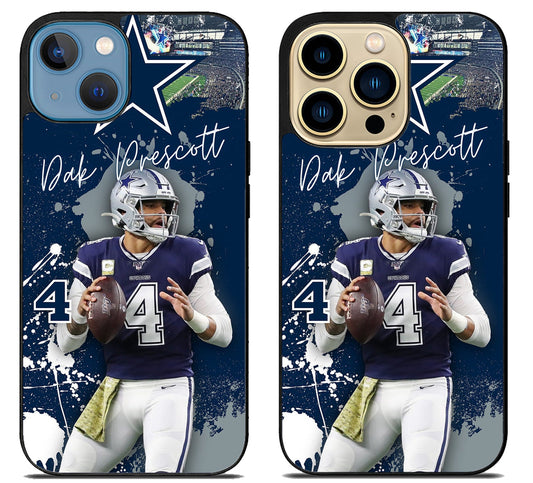 Dallas Cowboys Dak Prescott Signature iPhone 14 | 14 Plus | 14 Pro | 14 Pro Max Case