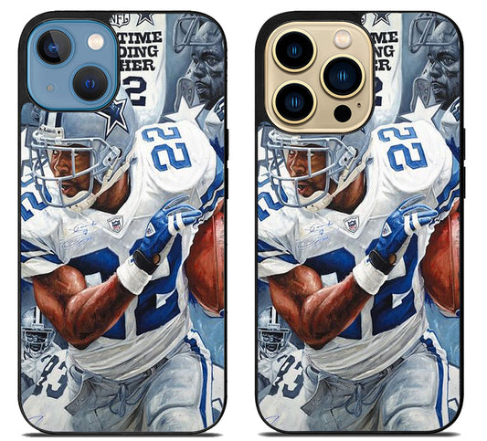 Dallas Cowboys Emmitt Smith iPhone 14 | 14 Plus | 14 Pro | 14 Pro Max Case