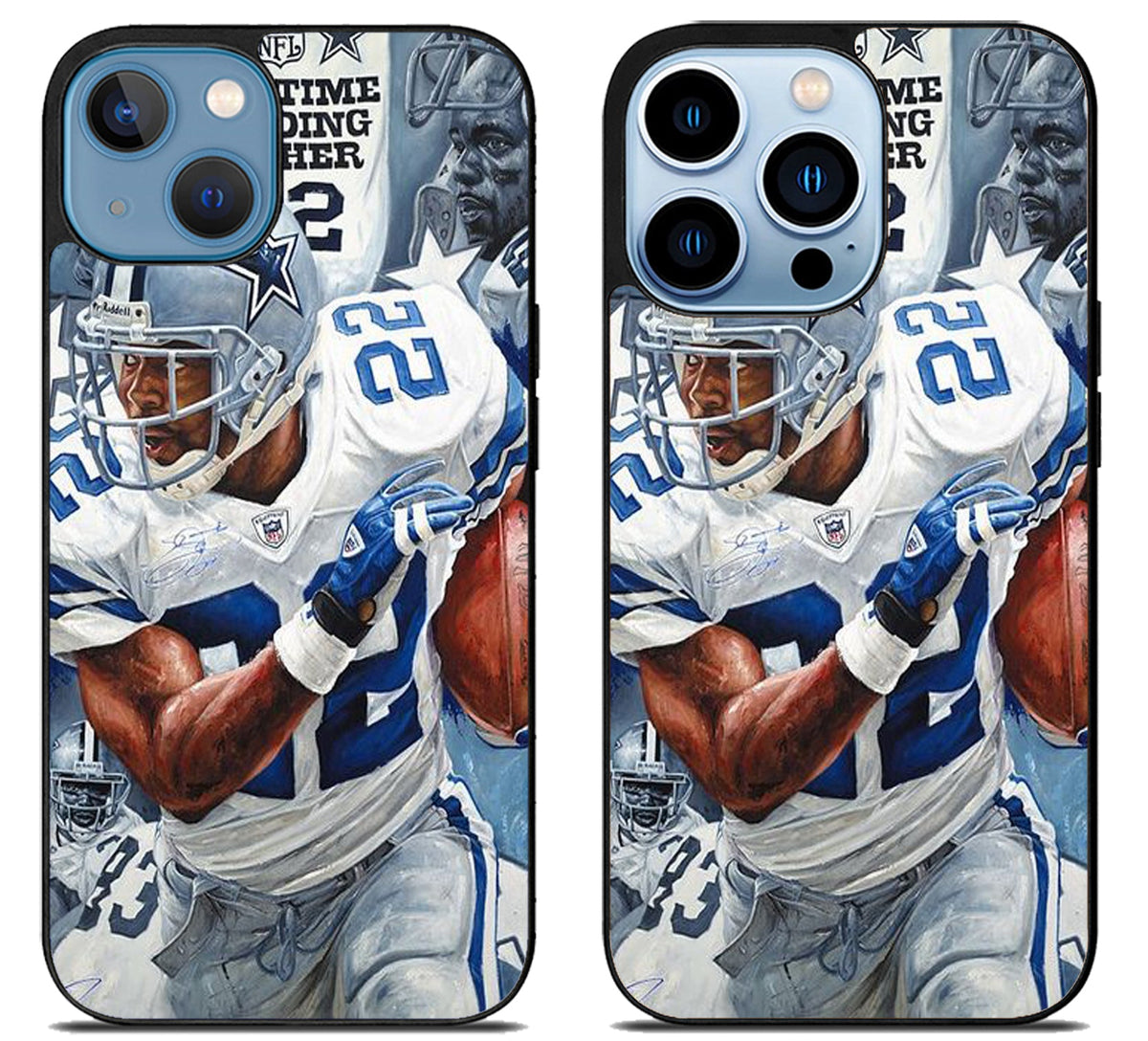 Dallas Cowboys Emmitt Smith iPhone 13 | 13 Mini | 13 Pro | 13 Pro Max Case