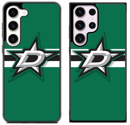 Dallas Stars Logo Stripe Samsung Galaxy S23 | S23+ | S23 Ultra Case