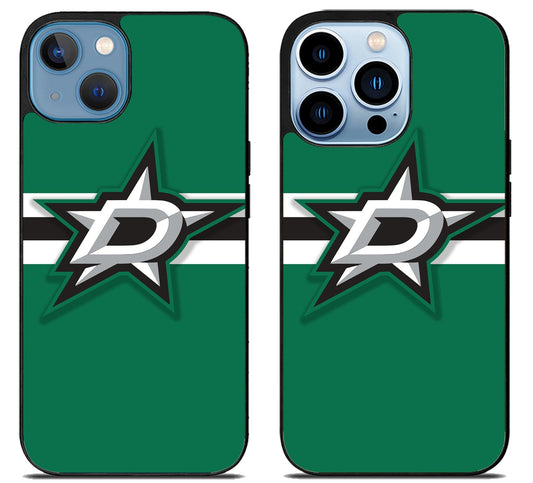 Dallas Stars Logo Stripe iPhone 13 | 13 Mini | 13 Pro | 13 Pro Max Case