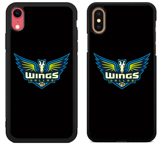 Dallas Wings Black iPhone X | Xs | Xr | Xs Max Case