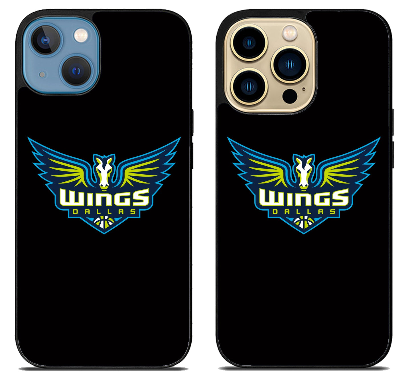 Dallas Wings Black iPhone 14 | 14 Plus | 14 Pro | 14 Pro Max Case
