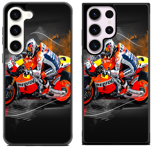 Dani Pedrosa Wallpaper Samsung Galaxy S23 | S23+ | S23 Ultra Case