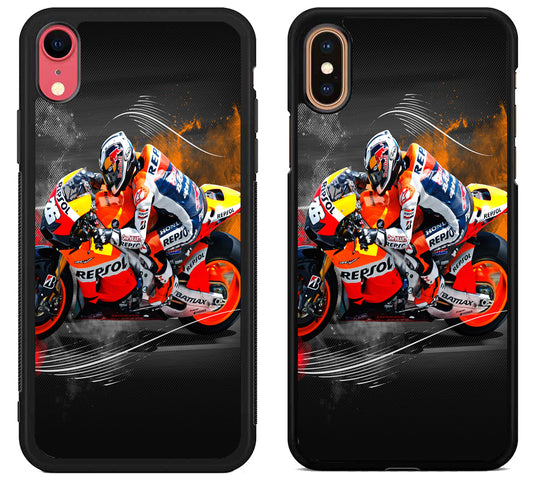 Dani Pedrosa Wallpaper iPhone X | XS | XR | XS Max Case