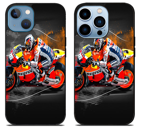 Dani Pedrosa Wallpaper iPhone 13 | 13 Mini | 13 Pro | 13 Pro Max Case