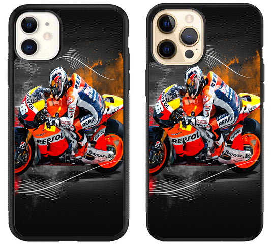 Dani Pedrosa Wallpaper iPhone 12 | 12 Mini | 12 Pro | 12 Pro Max Case