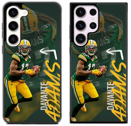 Davante Adams Background Samsung Galaxy S23 | S23+ | S23 Ultra Case