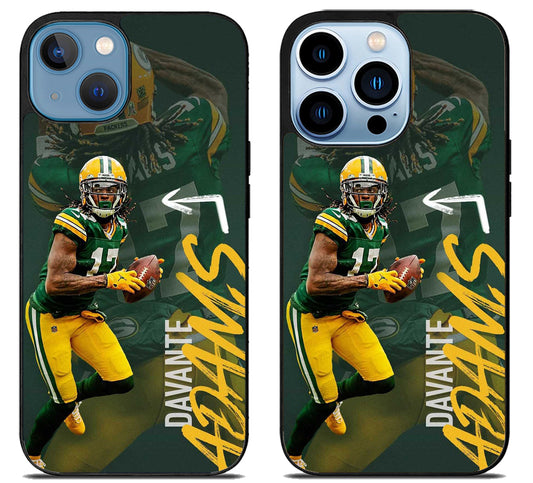 Davante Adams Background iPhone 13 | 13 Mini | 13 Pro | 13 Pro Max Case