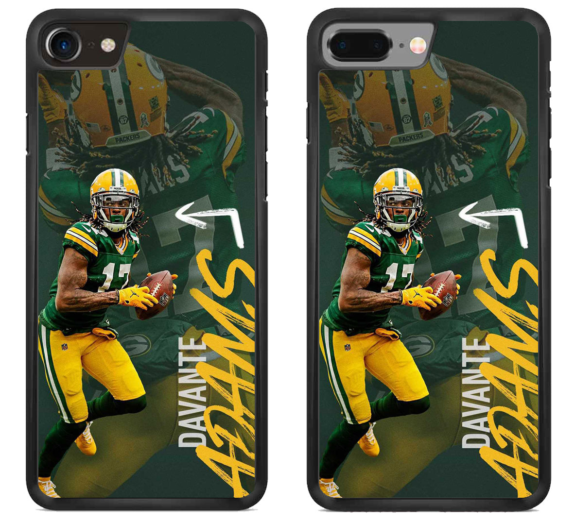 Davante Adams Background iPhone 8 | iPhone 8 Plus Case