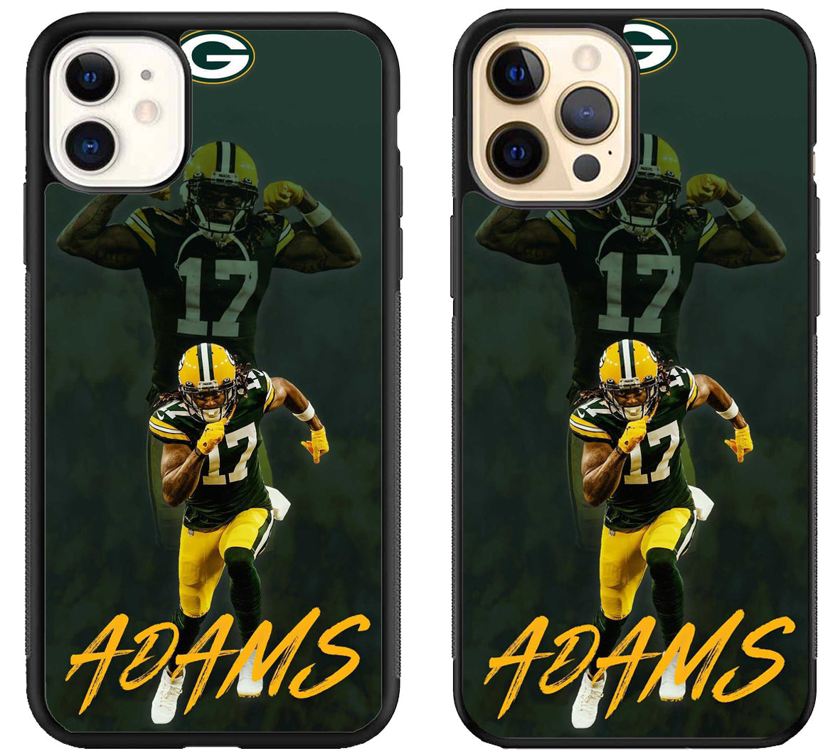 Davante Adams Green Bay Packers iPhone 12 | 12 Mini | 12 Pro | 12 Pro Max Case