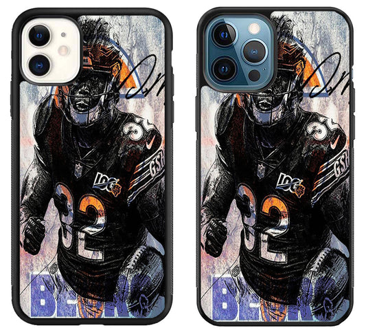 David Montgomery Chicago Bears Artwork iPhone 11 | 11 Pro | 11 Pro Max Case
