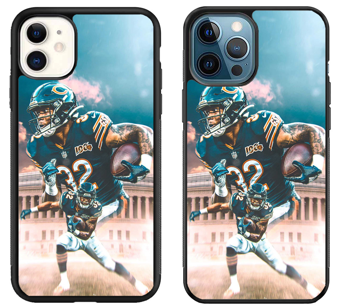 David Montgomery Chicago Bears Background iPhone 11 | 11 Pro | 11 Pro Max Case