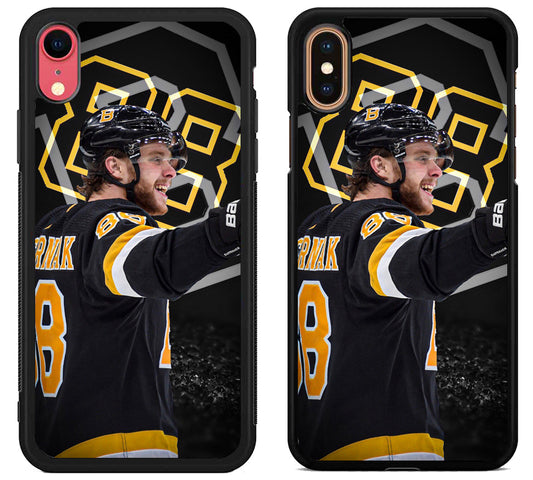 David Pastrnak Boston Bruins Wallpaper iPhone X | XS | XR | XS Max Case