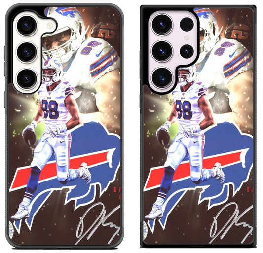 Dawson Knox Buffalo Bills Signature Samsung Galaxy S23 | S23+ | S23 Ultra Case