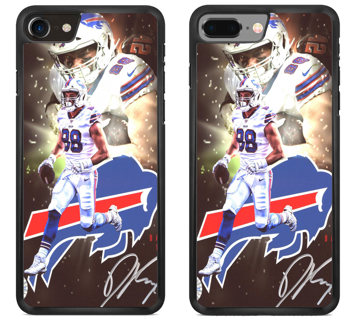 Dawson Knox Buffalo Bills Signature iPhone 8 | iPhone 8 Plus Case