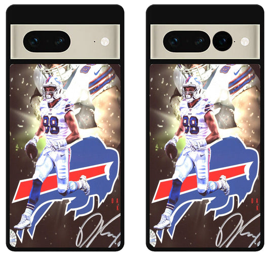 Dawson Knox Buffalo Bills Signature Google Pixel 7 | 7 Pro Case