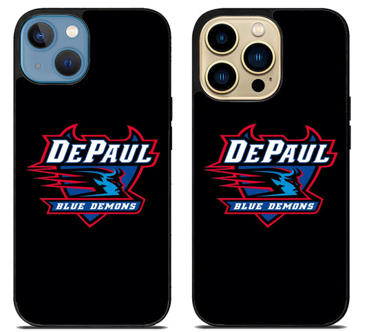 DePaul Blue Demons iPhone 14 | 14 Plus | 14 Pro | 14 Pro Max Case