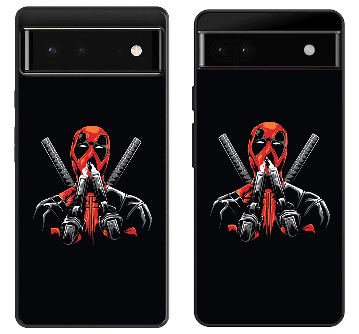 Deadpool Black Google Pixel 6 | 6A | 6 Pro Case