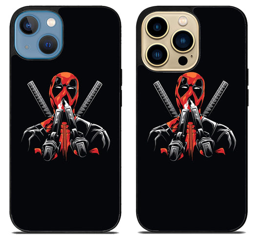 Deadpool Black iPhone 14 | 14 Plus | 14 Pro | 14 Pro Max Case