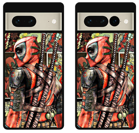 Deadpool Collage Google Pixel 7 | 7 Pro Case