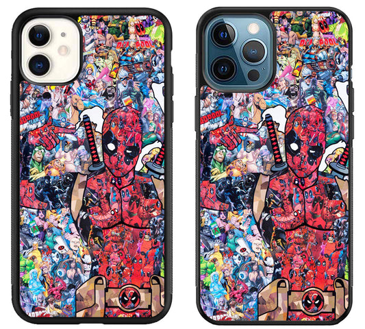 Deadpool Collage Comics iPhone 11 | 11 Pro | 11 Pro Max Case