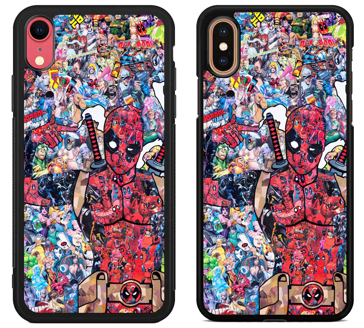 Deadpool Collage iPhone X | Xs | Xr | Xs Max Case