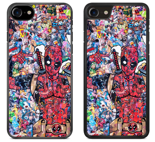 Deadpool Collage Comics iPhone SE 2020 | iPhone SE 2022 Case