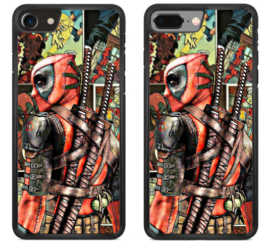 Deadpool Collage iPhone 8 | iPhone 8 Plus Case