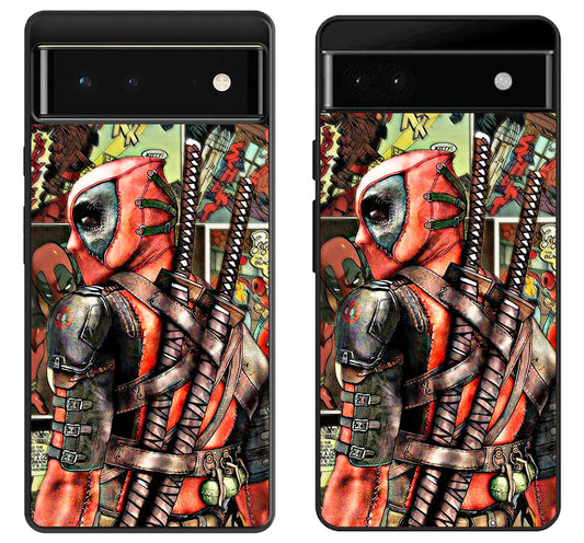 Deadpool Collage Google Pixel 6 | 6A | 6 Pro Case