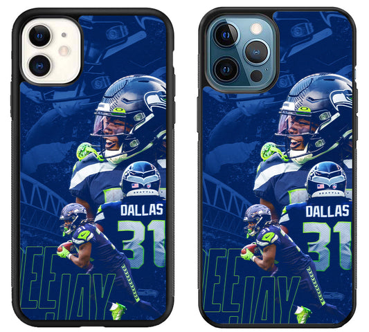 DeeJay Dallas Seattle Seahawks iPhone 11 | 11 Pro | 11 Pro Max Case