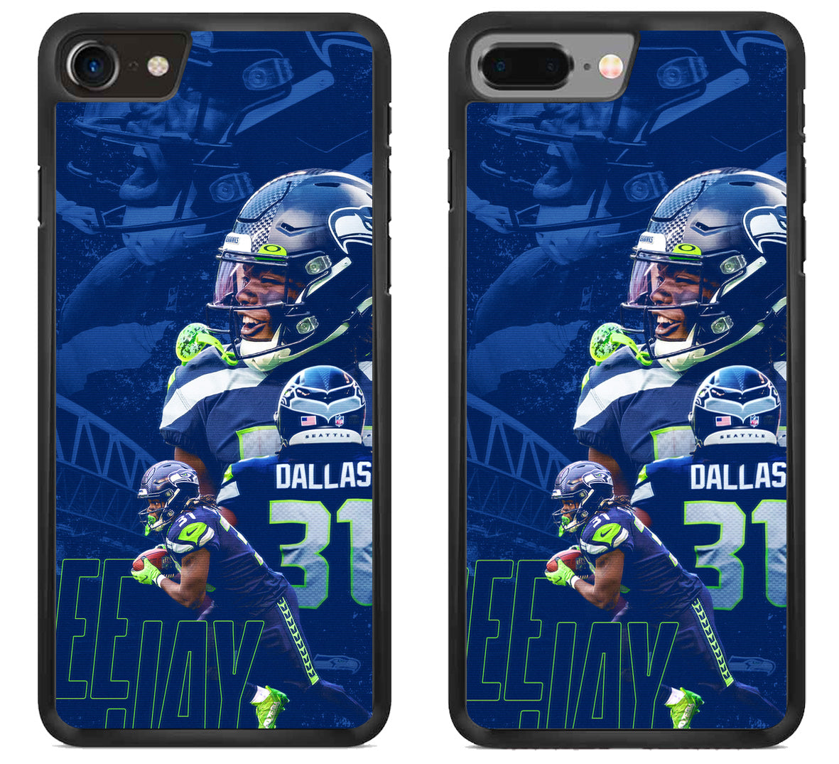 DeeJay Dallas Seattle Seahawks iPhone 8 | iPhone 8 Plus Case