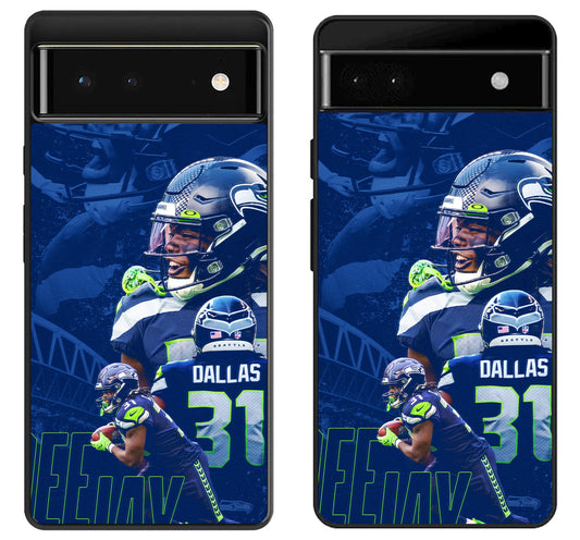 DeeJay Dallas Seattle Seahawks Google Pixel 6 | 6A | 6 Pro Case