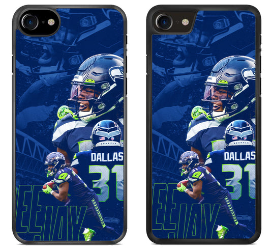 DeeJay Dallas Seattle Seahawks iPhone SE 2020 | iPhone SE 2022 Case