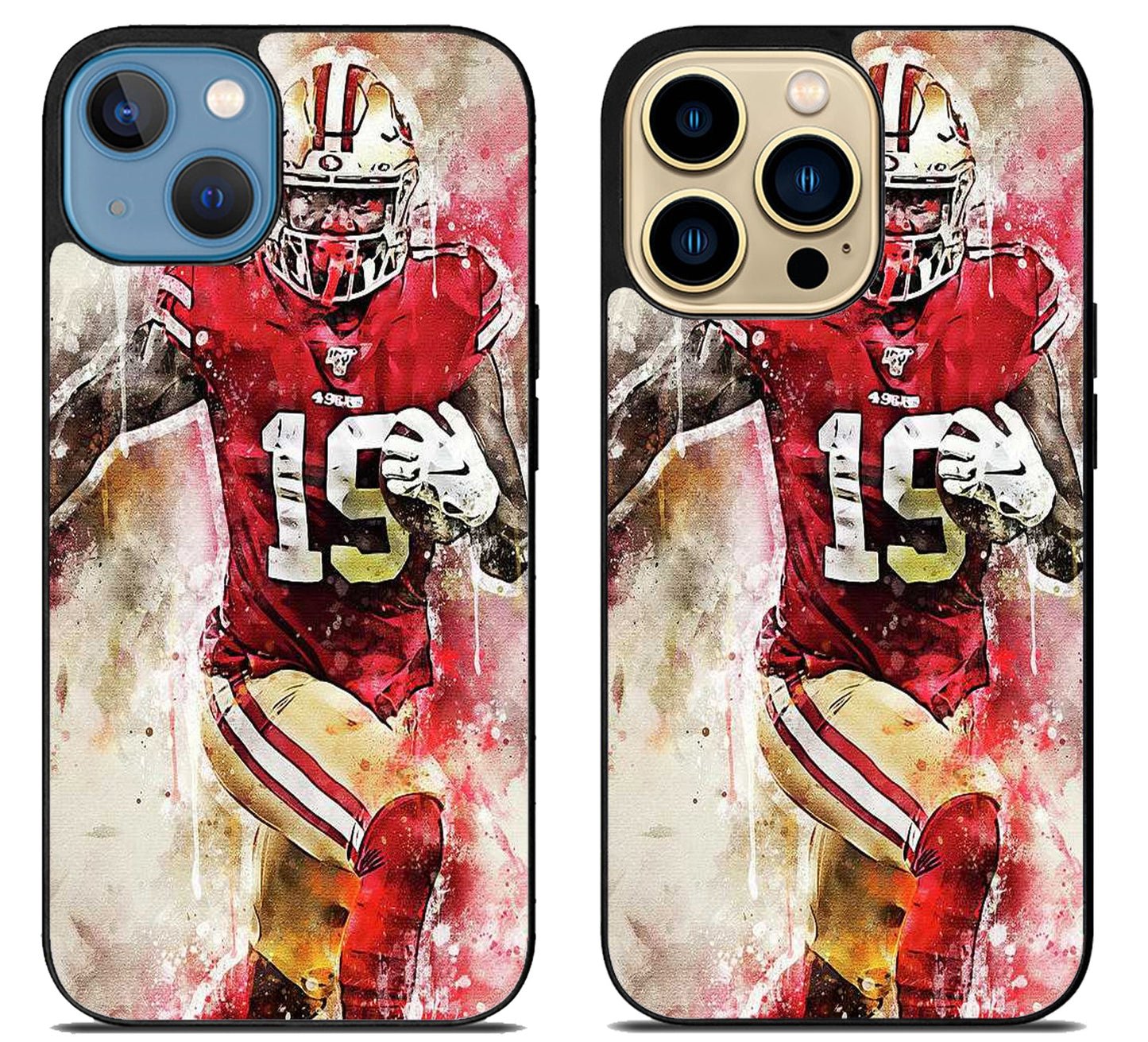 Deebo Samuel San Francisco 49ers Artwork iPhone 14 | 14 Plus | 14 Pro | 14 Pro Max Case