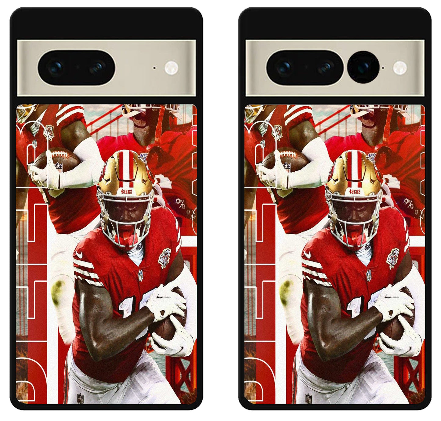 Deebo Samuel San Francisco 49ers Collage Google Pixel 7 | 7 Pro Case