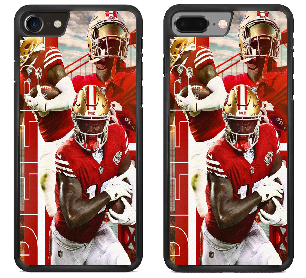Deebo Samuel San Francisco 49ers Collage iPhone 8 | iPhone 8 Plus Case
