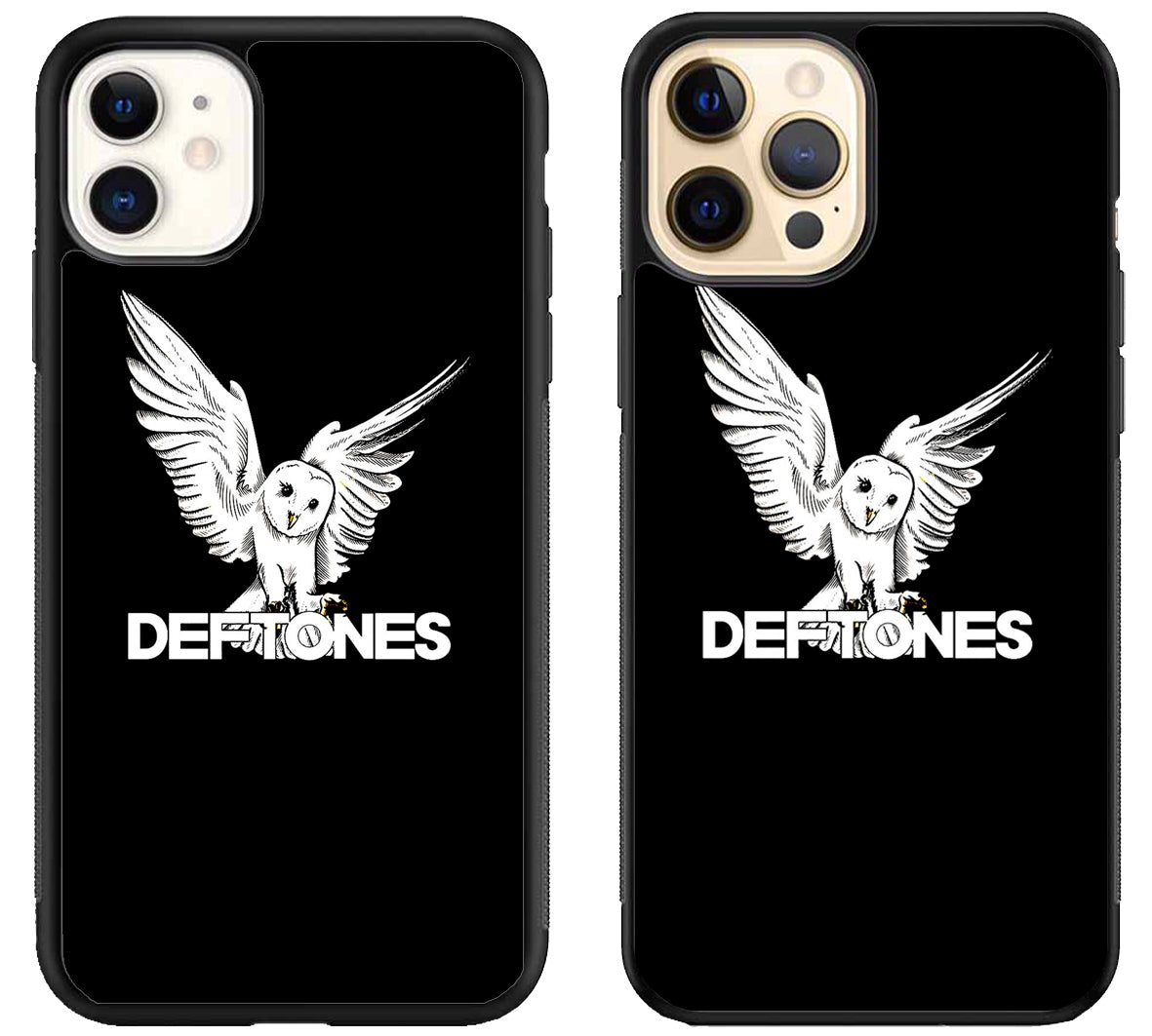 Deftones Logo Owl iPhone 12 | 12 Mini | 12 Pro | 12 Pro Max Case