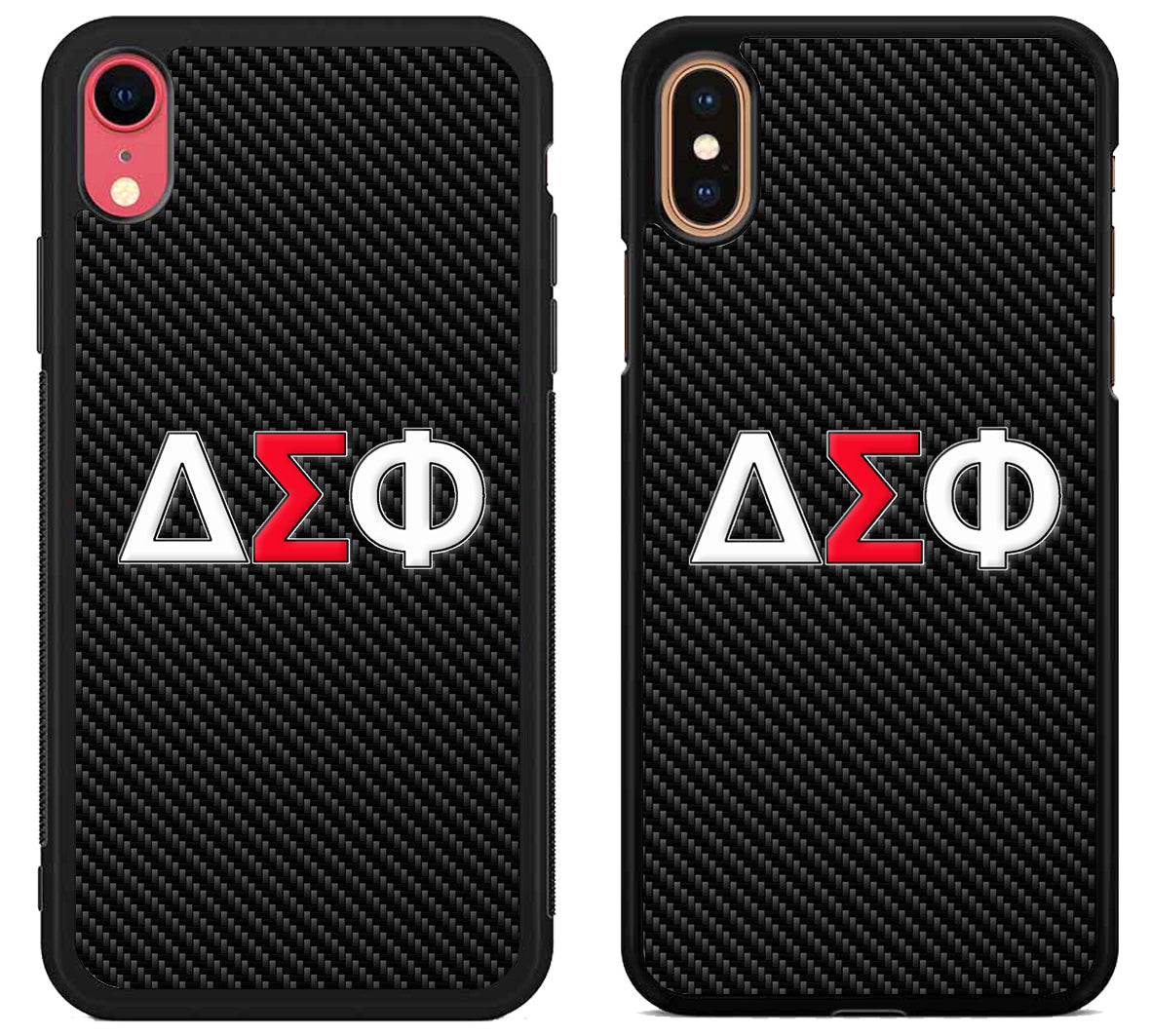 Delta Sigma Phi Carbon iPhone X | Xs | Xr | Xs Max Case